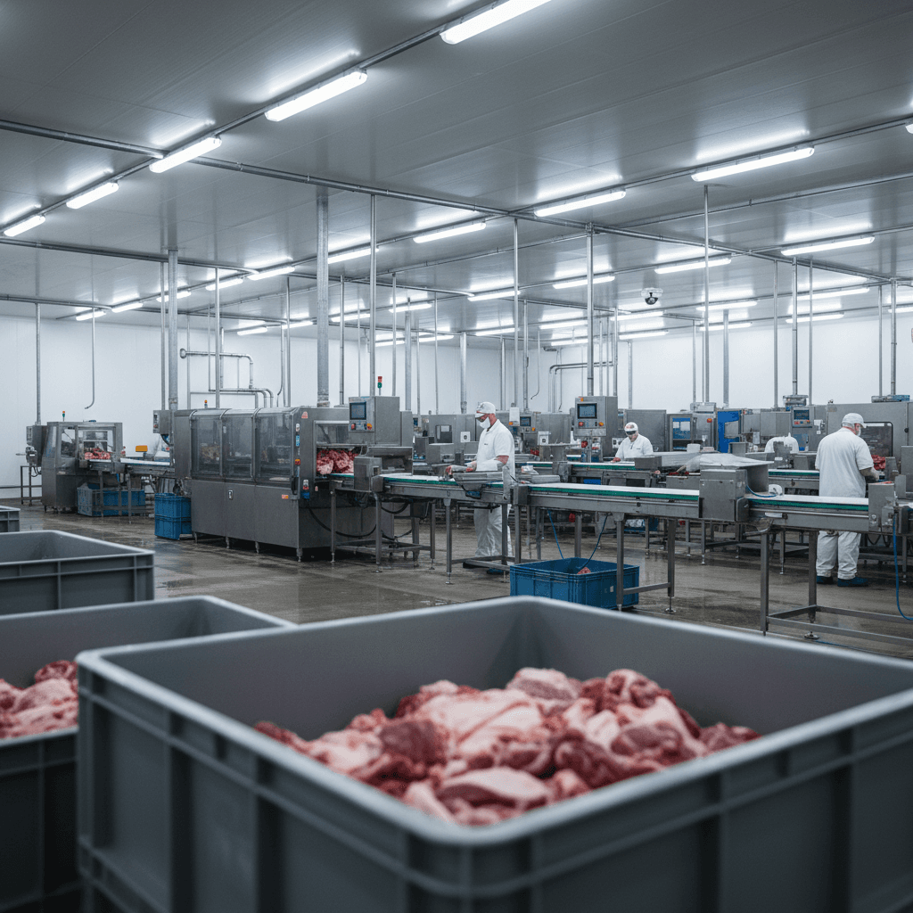Vertical quality control - Brazilian processing facility